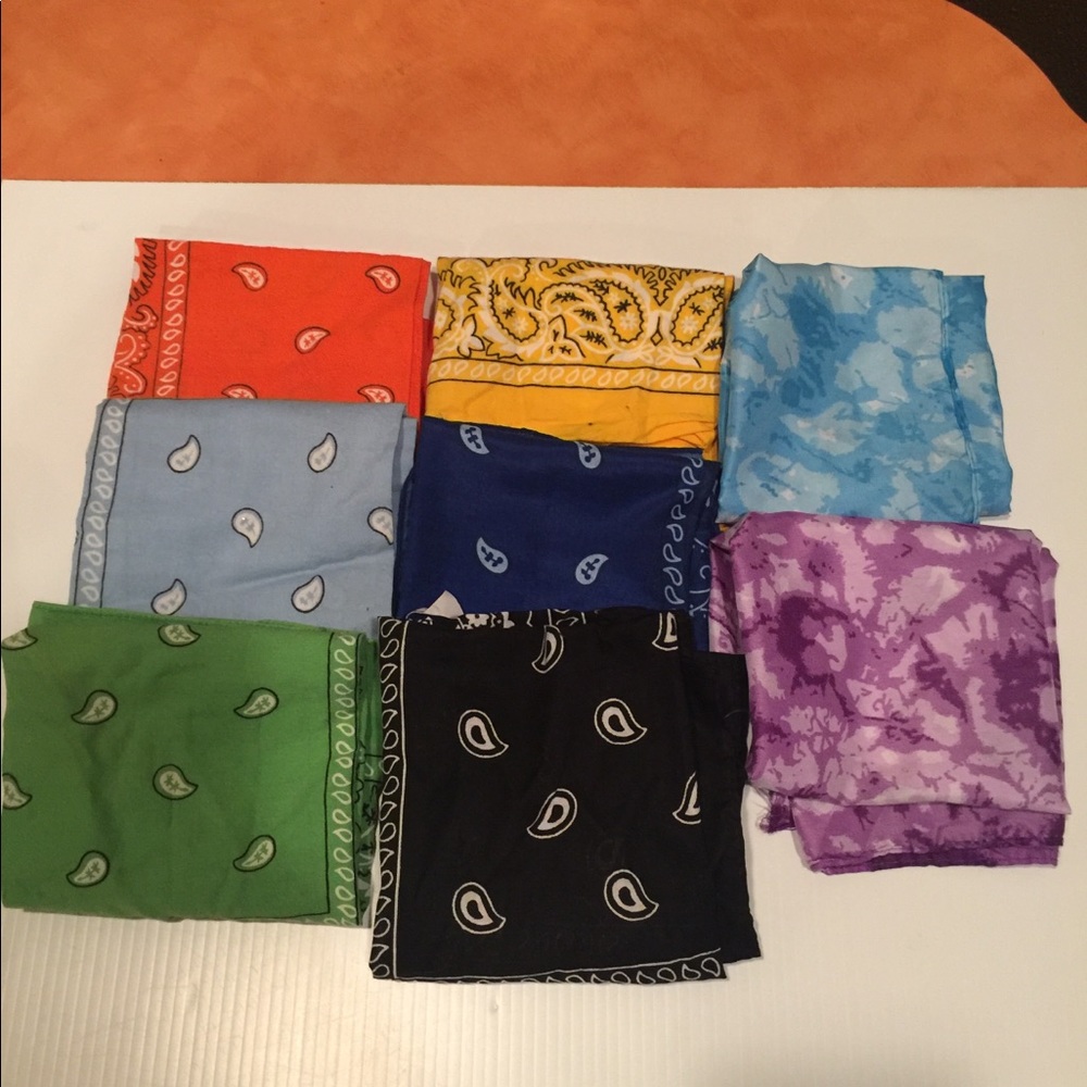 Lot of bandanas